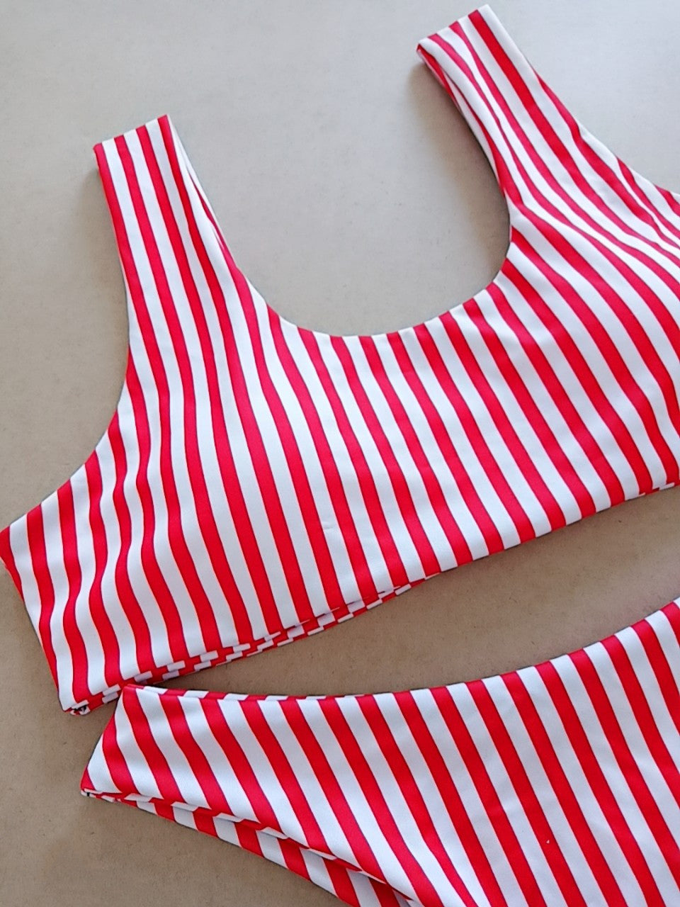 Pool Daze High Waist Bikini Swimsuit Set