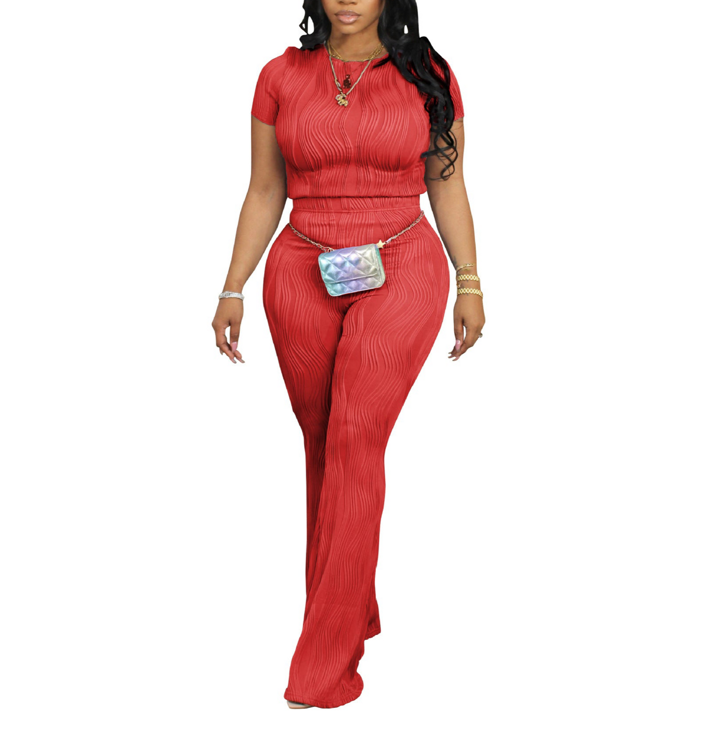 Linkin’ With Friends Two-piece Pants Set