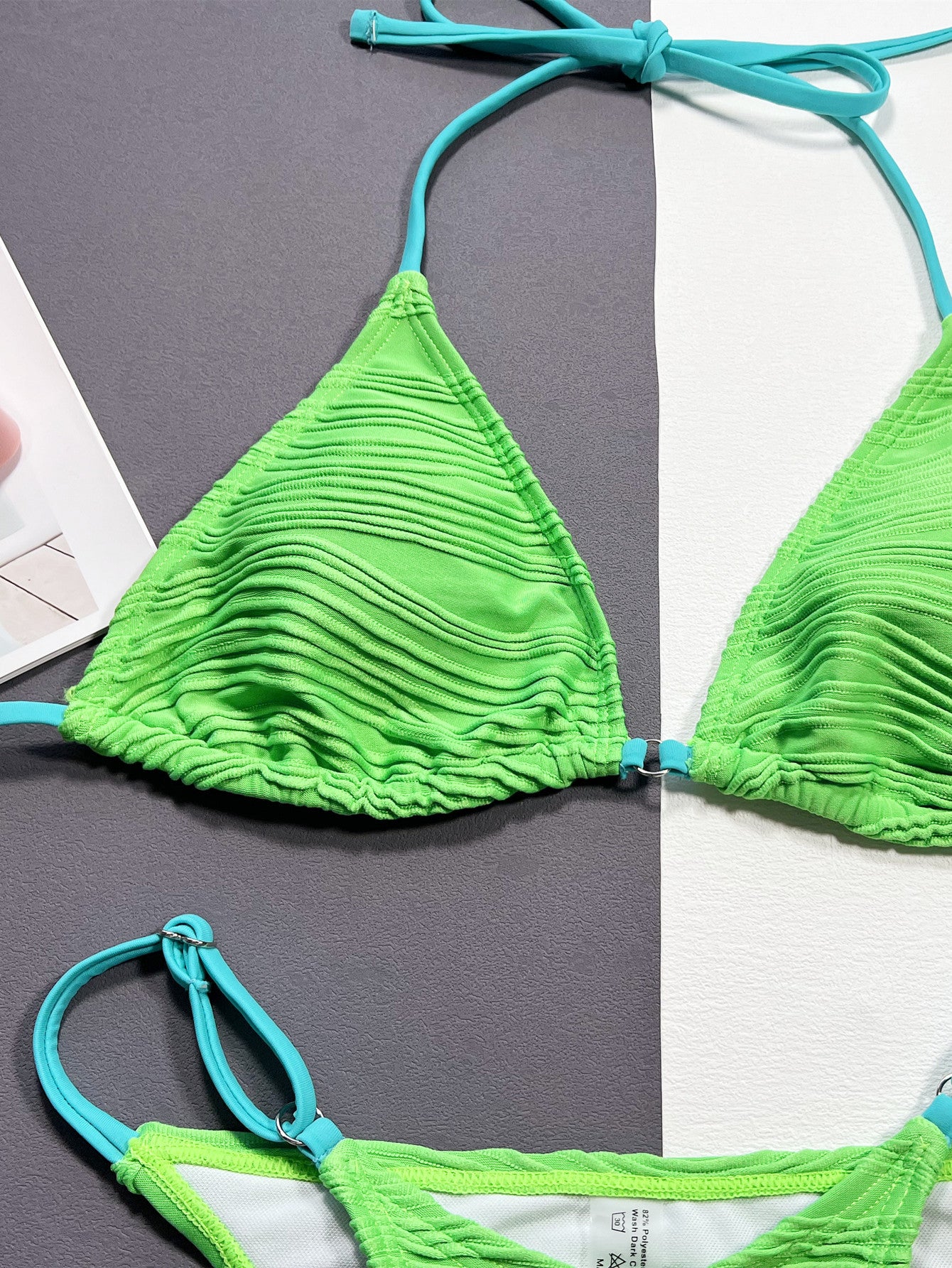 Beach Craze Solid Color Bikini