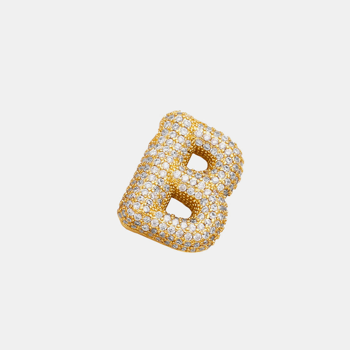 Bubble Initial Necklace