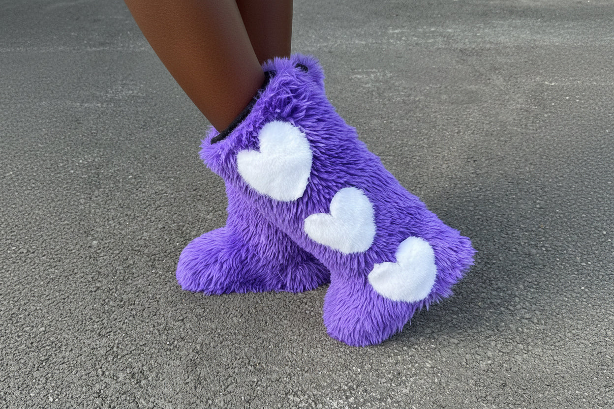 Open Your Heart Fur Boots
