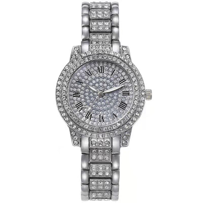 Diamond-encrusted Casual Fashion Watch