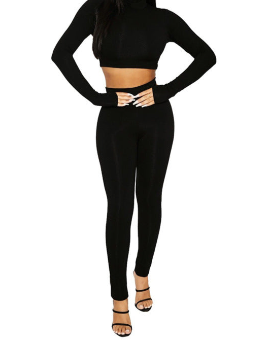 Get Bodied Slim Fit Elastic Two-Piece Set