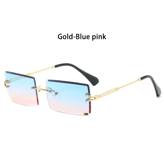 Rimless Small Rectangle Shades