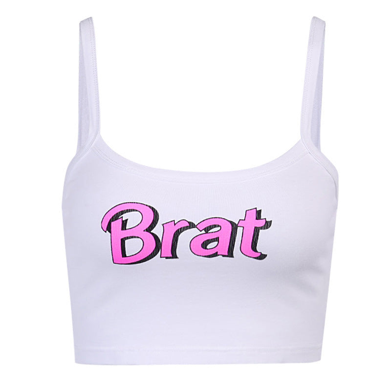 Brat Crop Top Cami