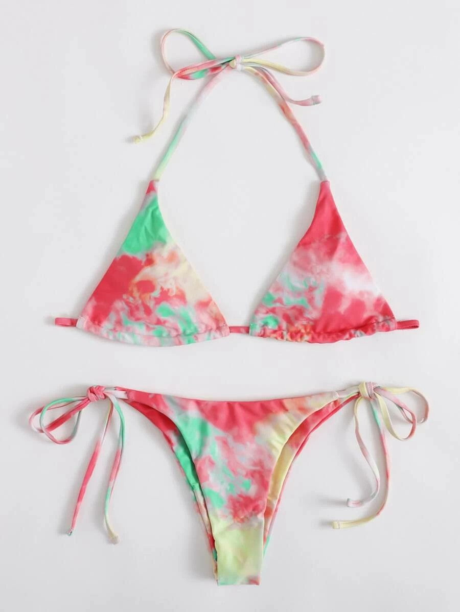 One Beach At A Time Bikini Set