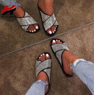 Best Friend Diamond Sandals