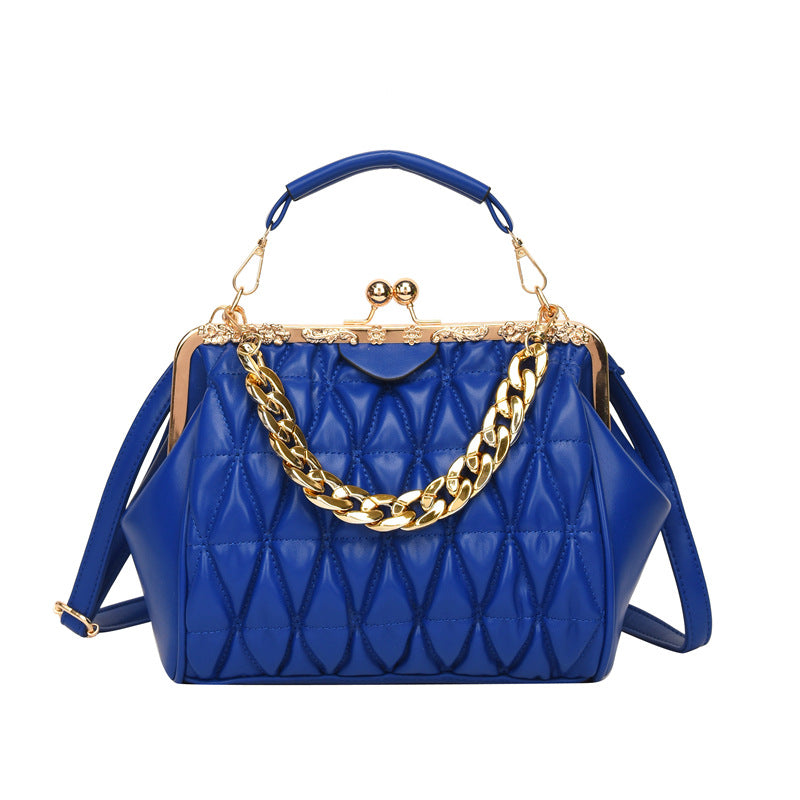 Classy Monroe Textured Pleated Bag