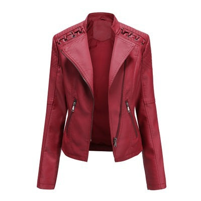 Unpredictable Fashion Leather Jacket