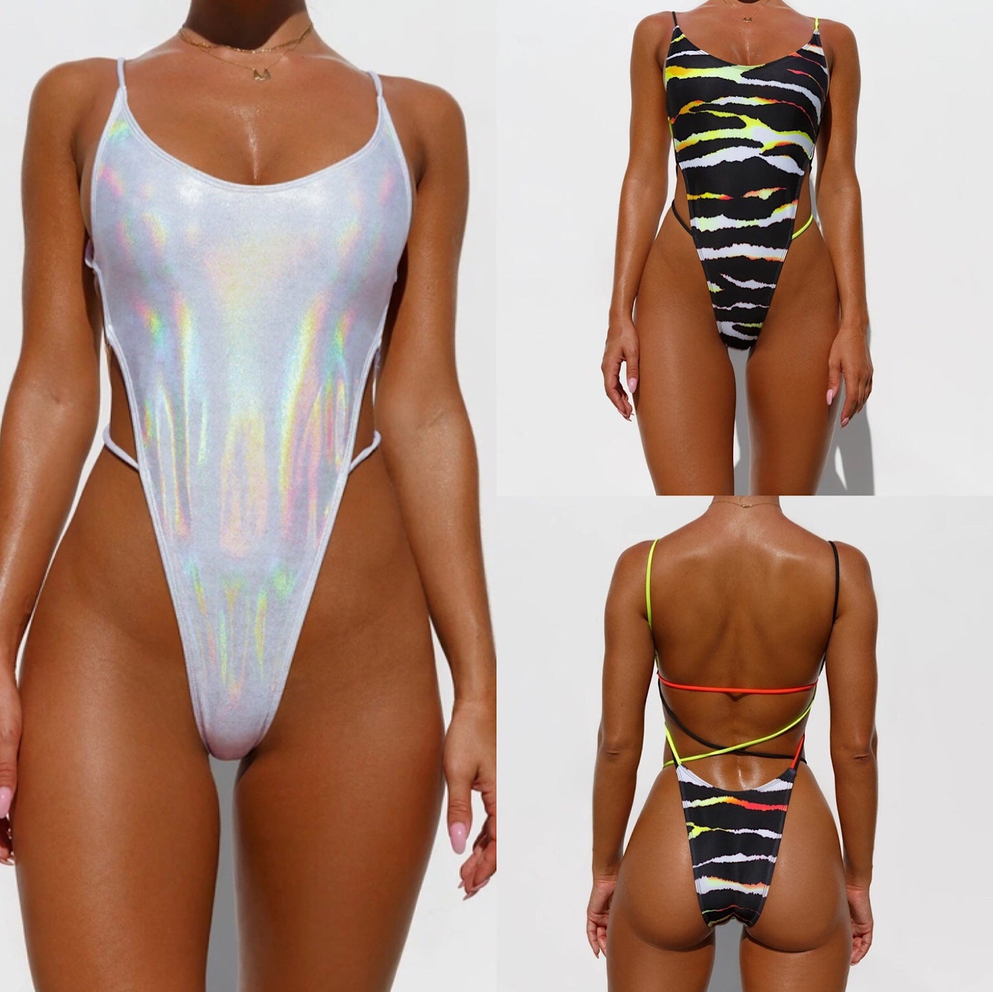 Not Too Much High Rise One-piece Swimsuit