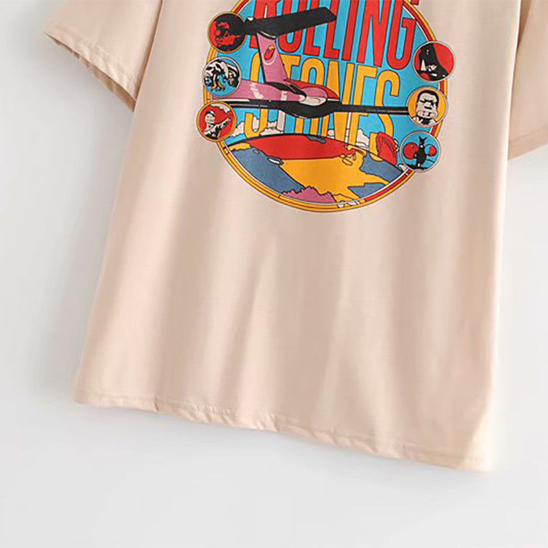 Rollin’ Out Short-Sleeved Cotton Tee