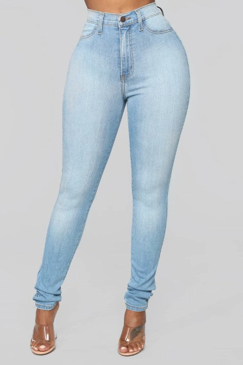 Boy Please High-Waisted Stretch Jeans