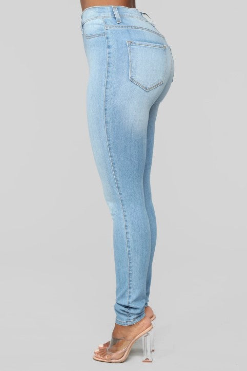 Boy Please High-Waisted Stretch Jeans