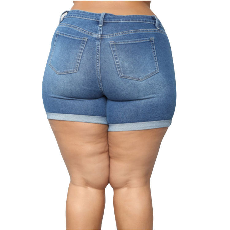 Bella’s Plus Stretch Denim Shorts