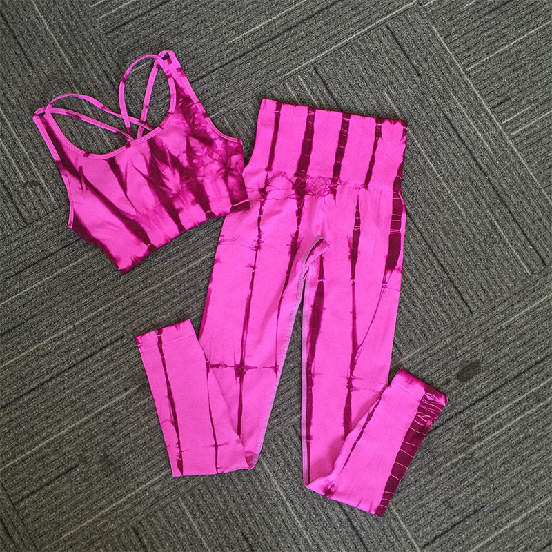 All Work No Play High Waist Yoga Gym Set