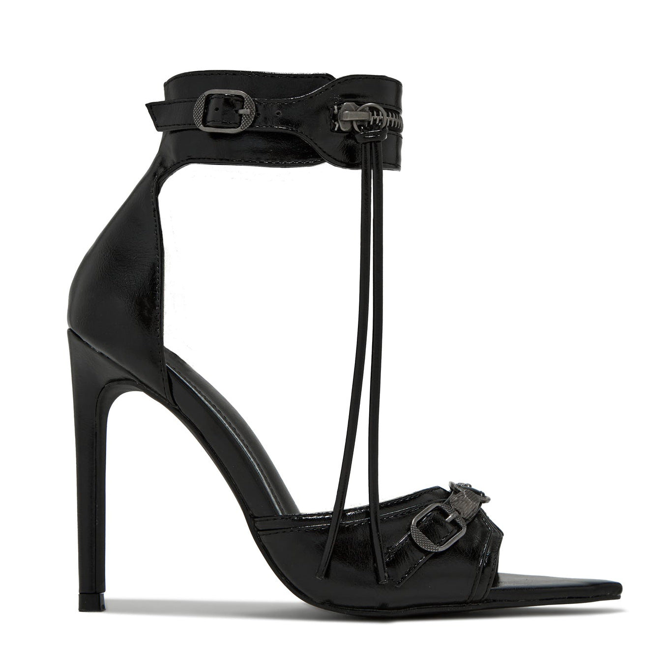 Erin Stephans Rivet Buckle Stiletto