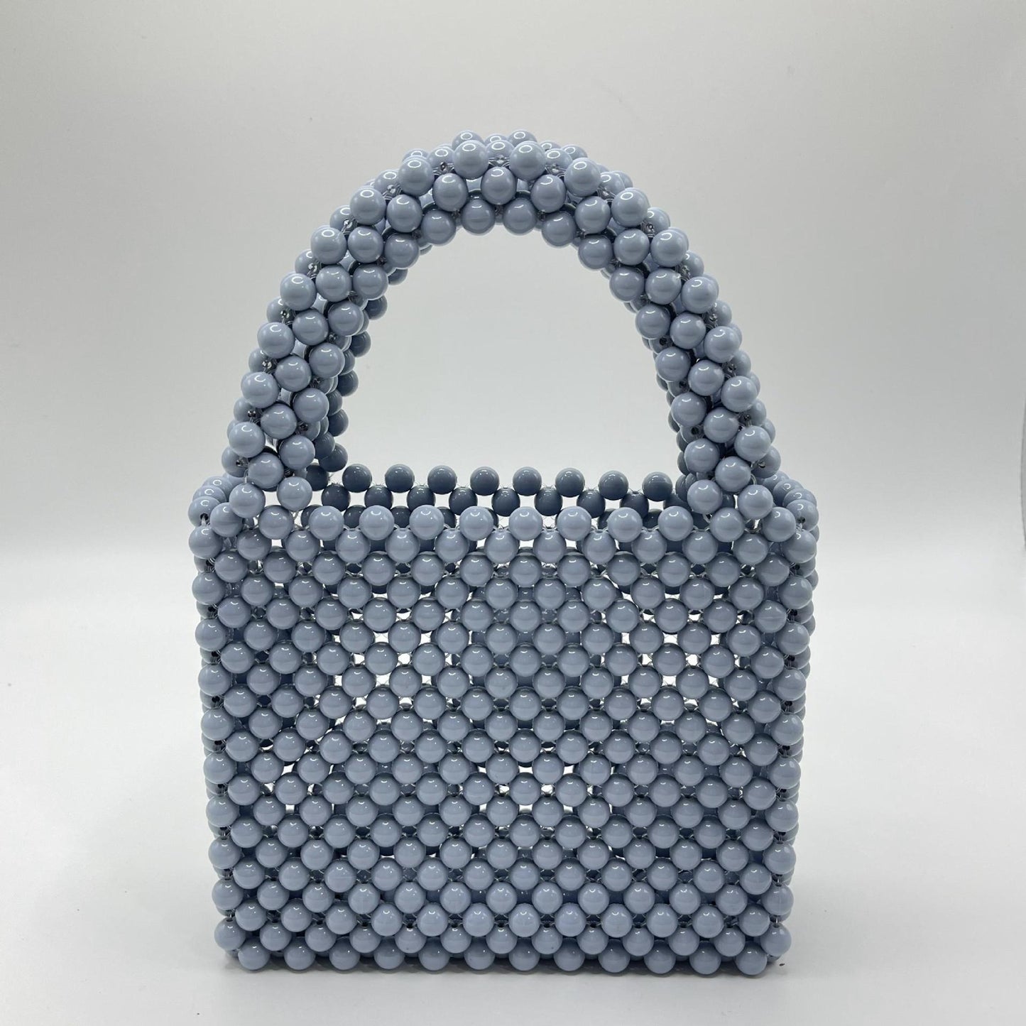 Beaded Fashion Solid Color Handbags