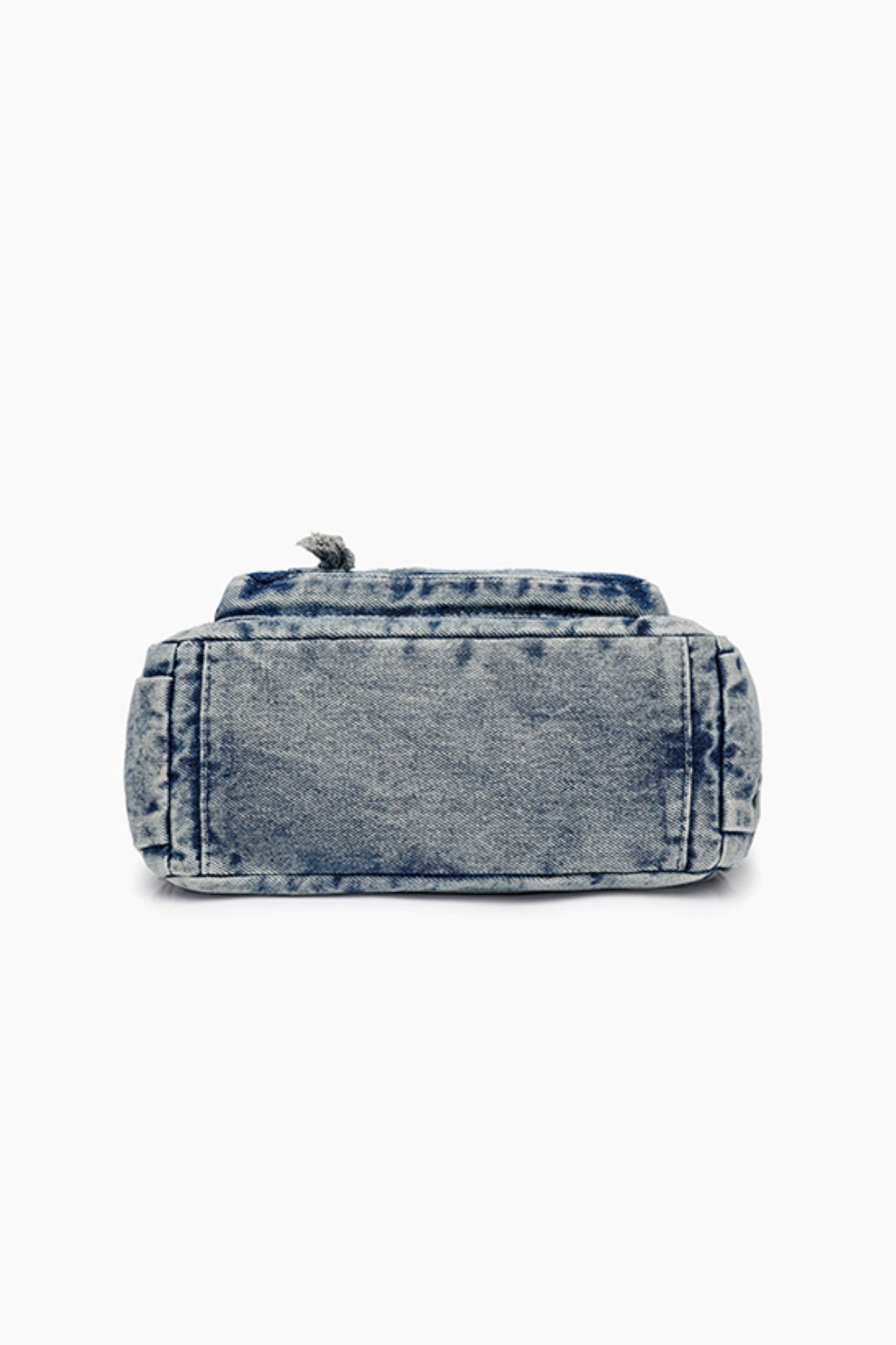 Dana D. Adjustable Strap Denim Crossbody Bag