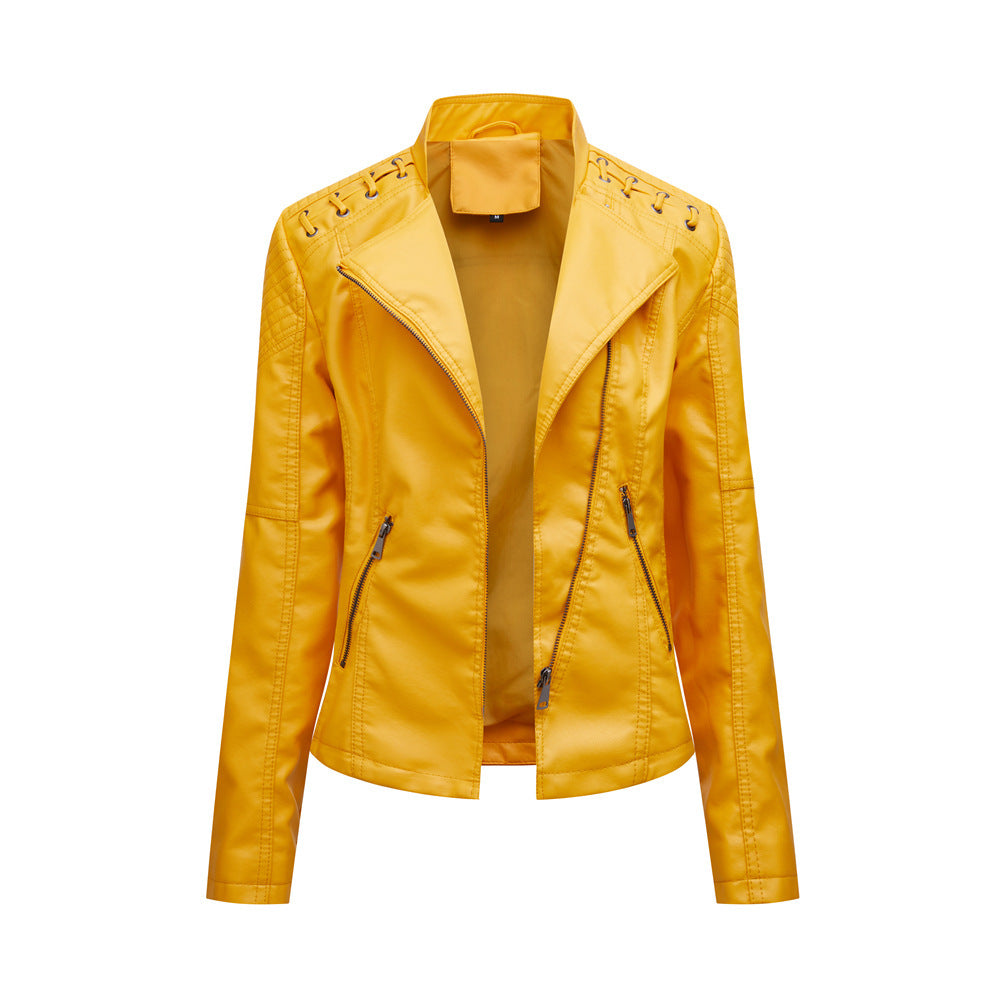 Unpredictable Fashion Leather Jacket