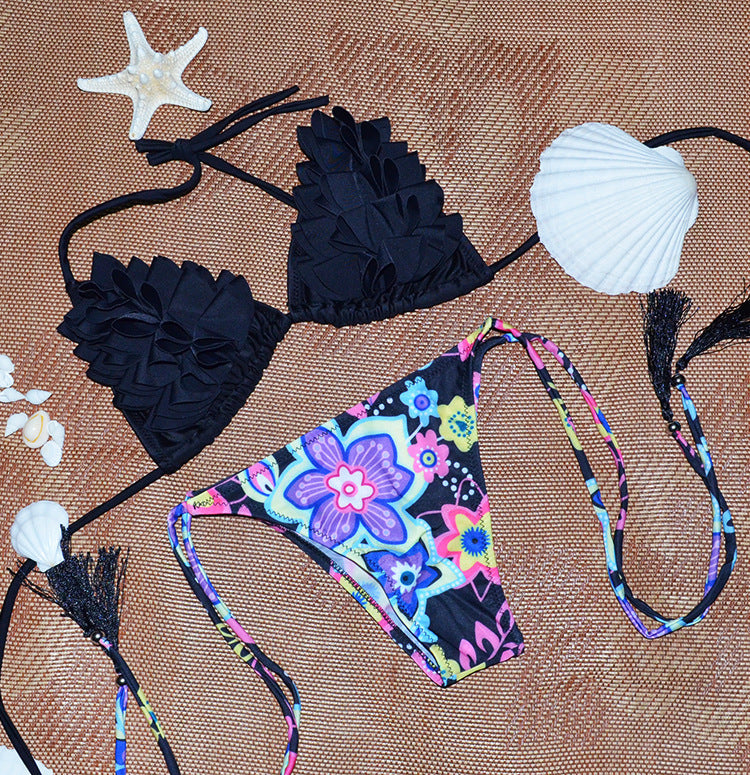 Back to The Beach Flower Bikini