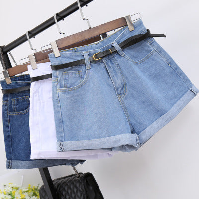 Not Your Ordinary Girl High-Waisted Loose Denim Shorts