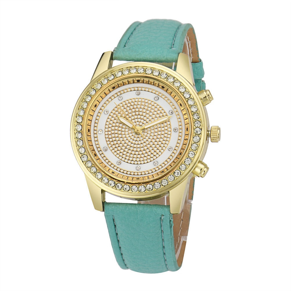 Crystal Fashion Wristwatch