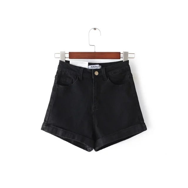 Not Your Ordinary Girl High-Waisted Loose Denim Shorts