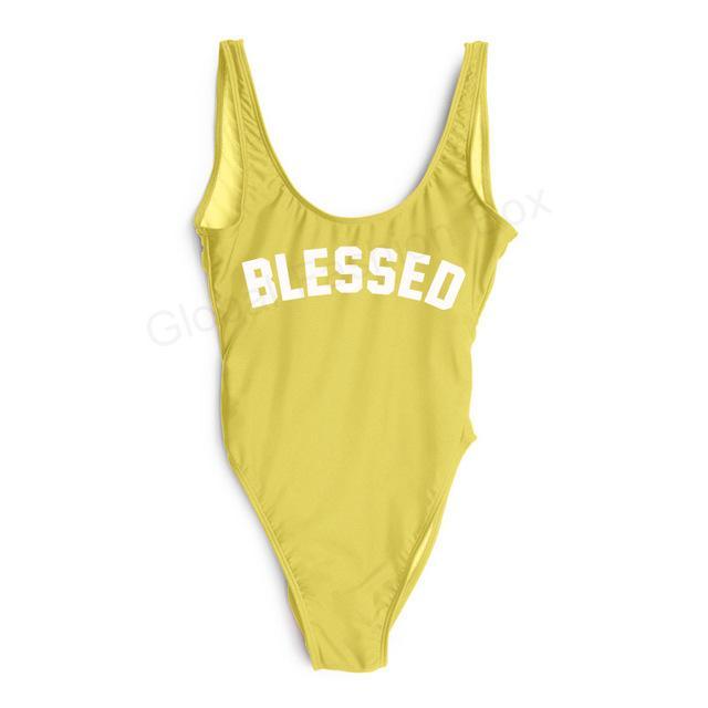 Forever Blessed One-piece Swimsuit