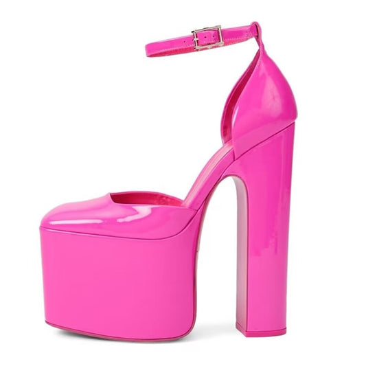 High Standards Thick Sole Platform High Heel