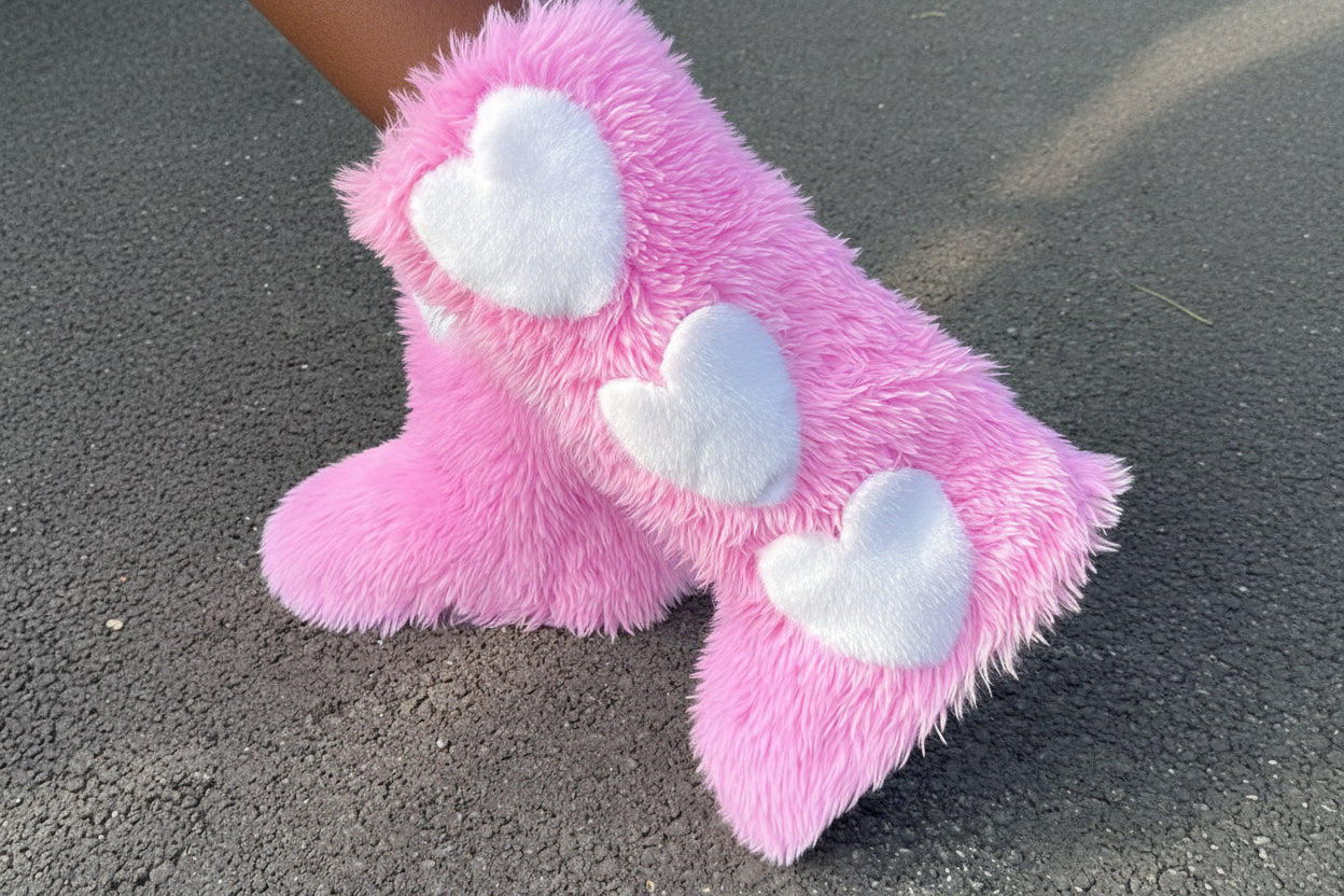 Open Your Heart Fur Boots