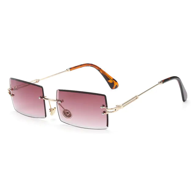 Rimless Small Rectangle Shades