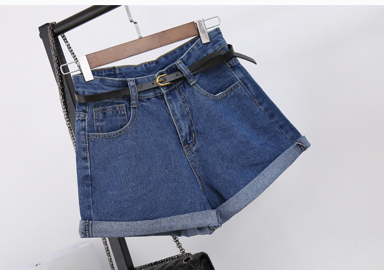 Not Your Ordinary Girl High-Waisted Loose Denim Shorts