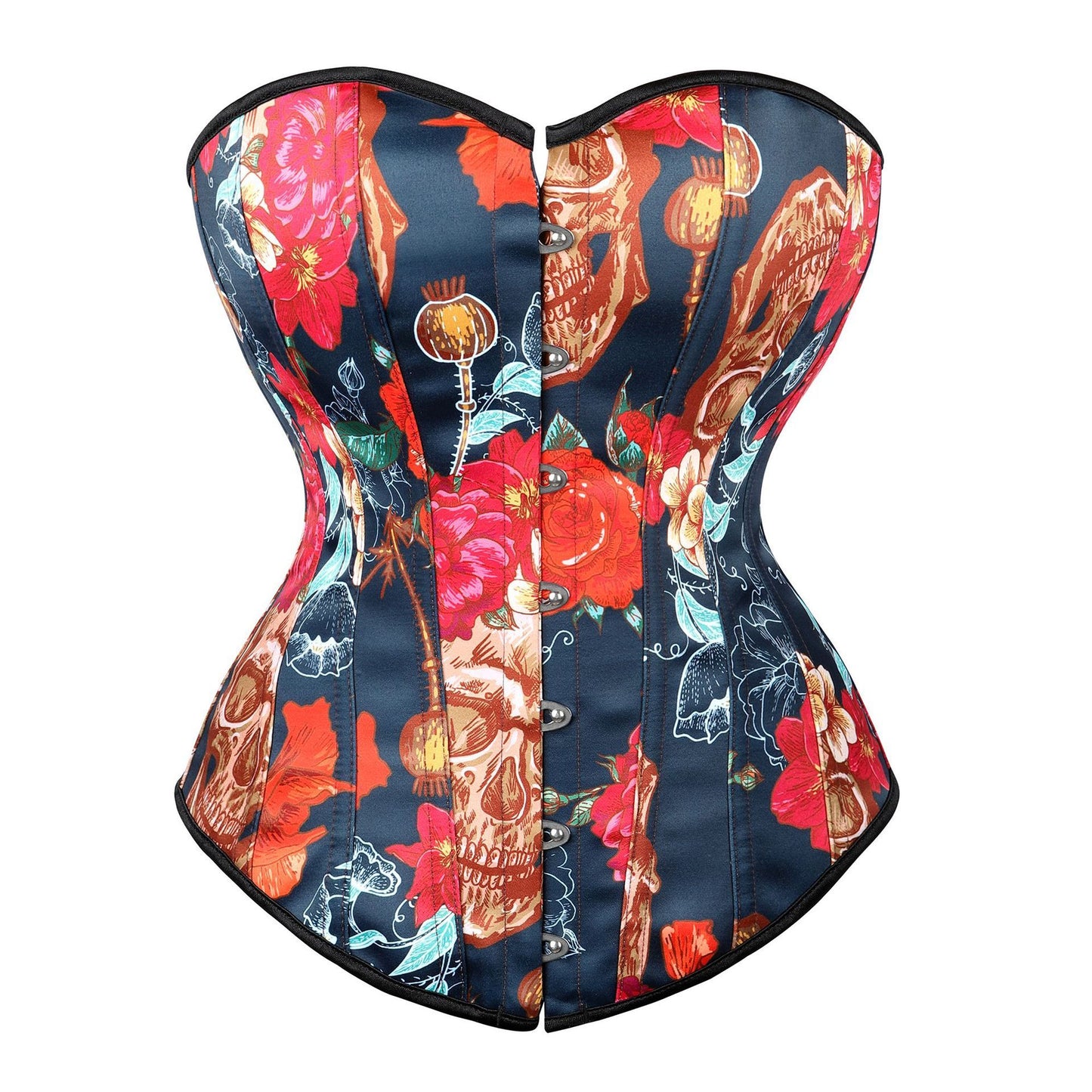 Perfect Pattie Fashionable Floral Corset