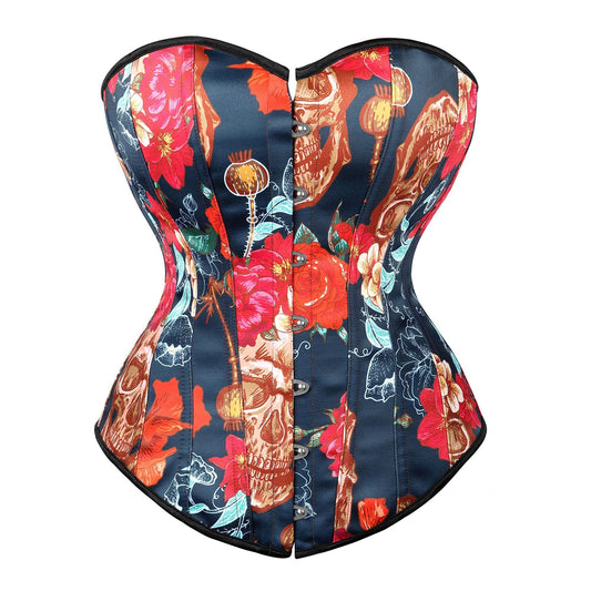 Perfect Pattie Fashionable Floral Corset