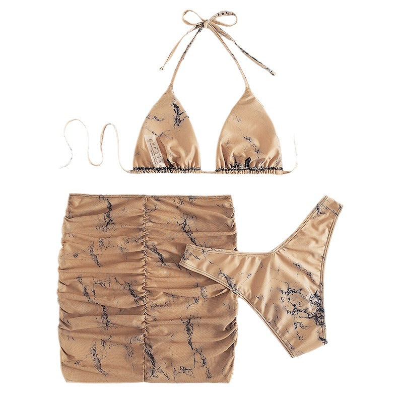 Keeping Calm 3 piece Bikini Suit