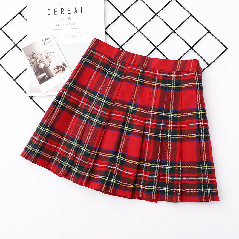 The Girl With Class High-Waist Pleated Skirt