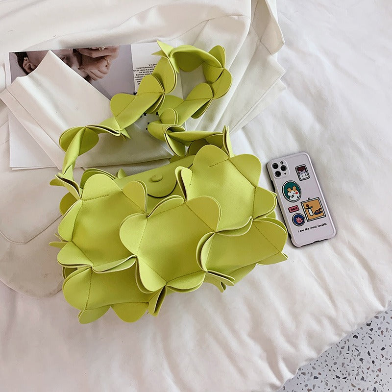 For Your Wishlist Flower Petal Shoulder Bag