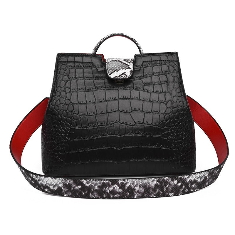 Kashvi Crocodile Texture Handbag