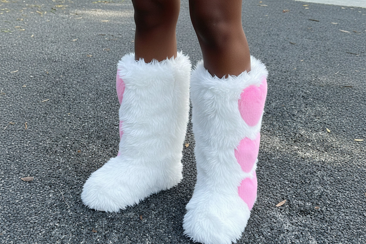 Open Your Heart Fur Boots