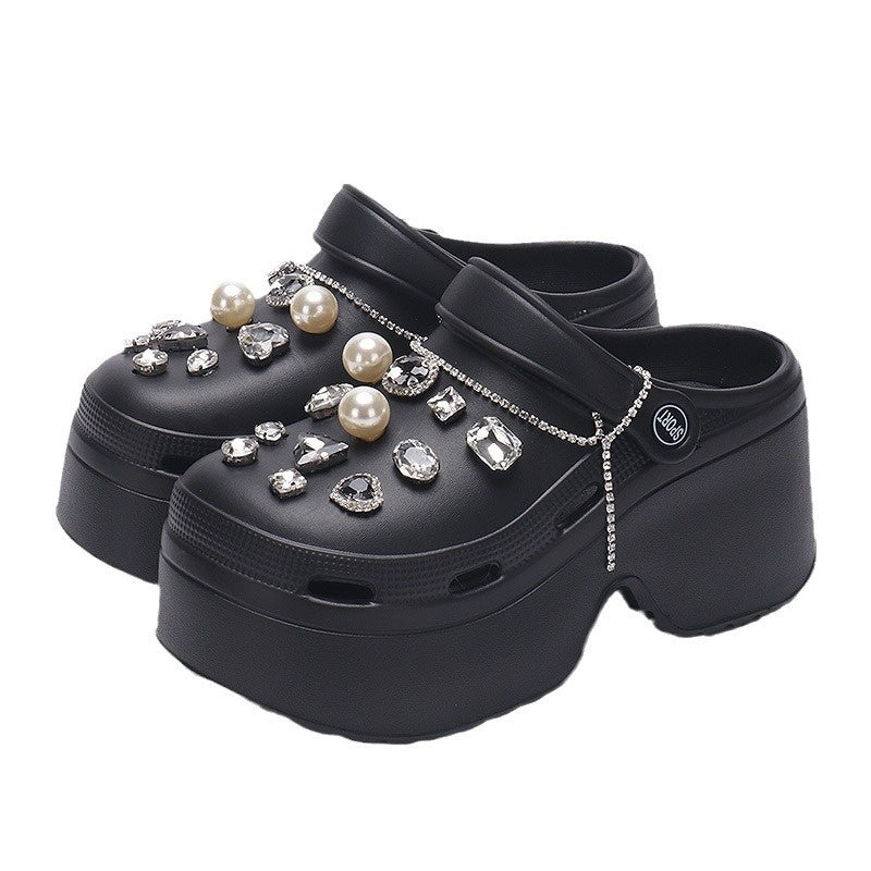 Summer Time Closed Toe Platform Chunky Clogs