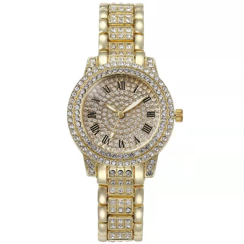 Diamond-encrusted Casual Fashion Watch