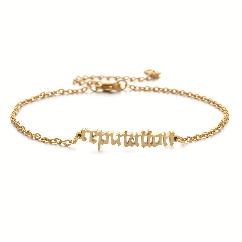 Aesthetic Gold Plated Anklet