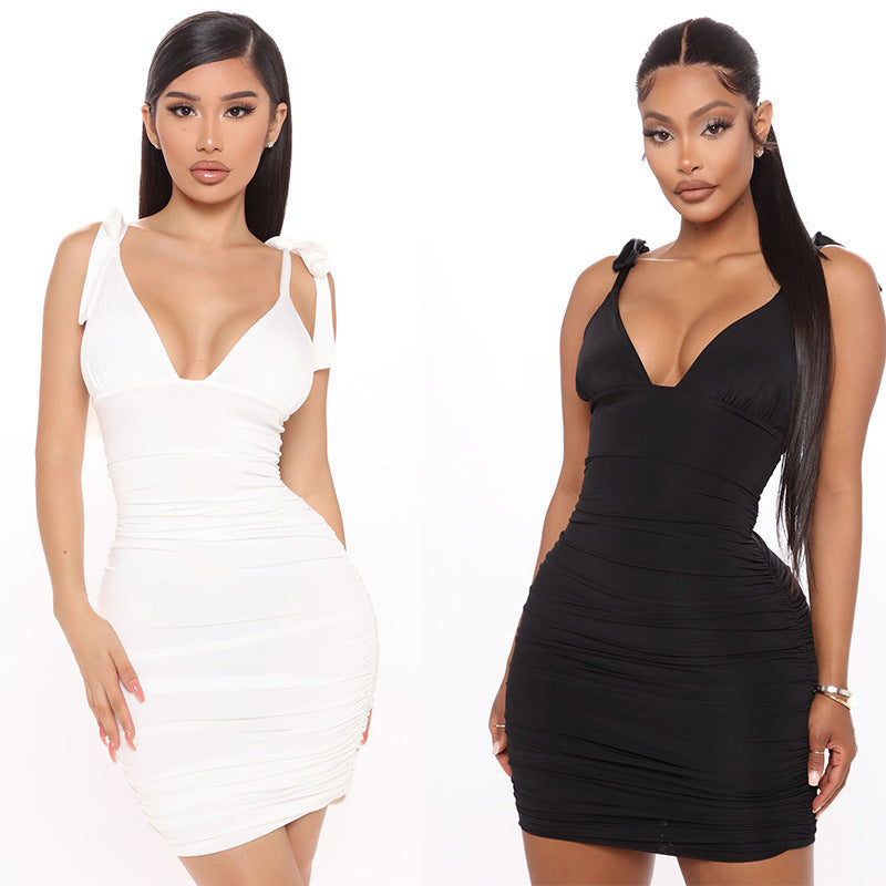 At Last Women's Backless Midi Dress