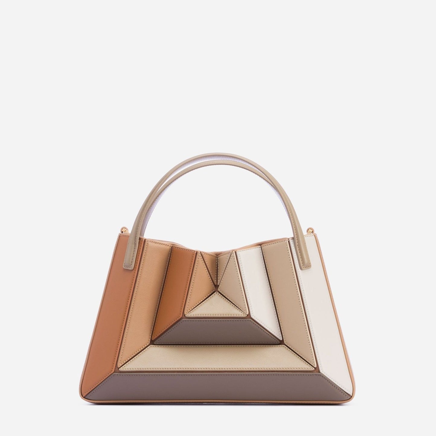 Contrast Color Gaia Handbag