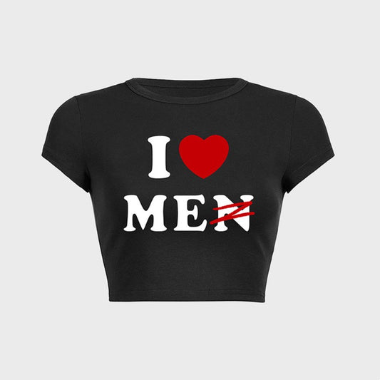 How You Like Me Women's Short Sleeve Crop Top