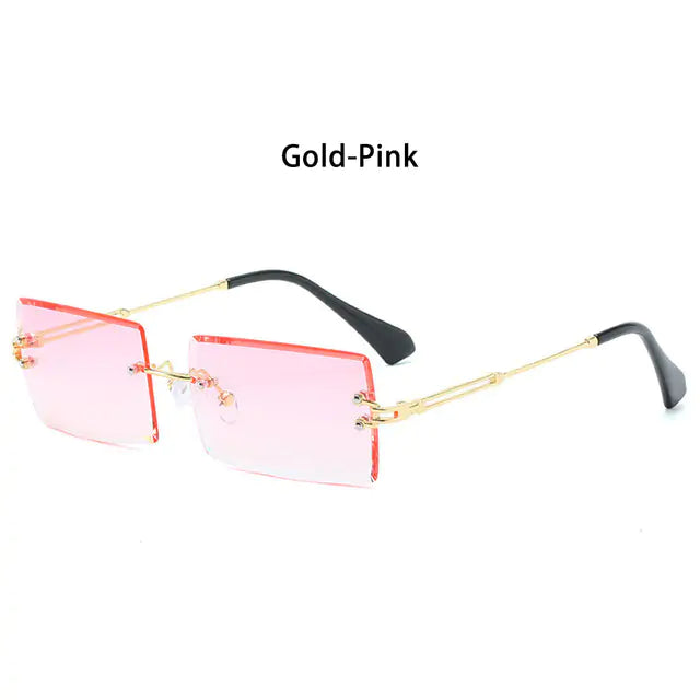 Rimless Small Rectangle Shades