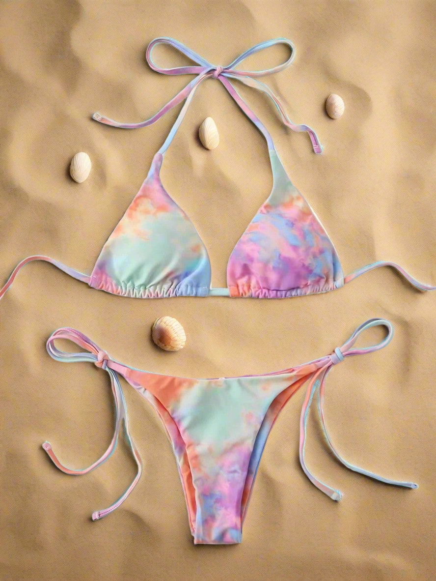 One Beach At A Time Bikini Set