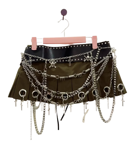 Gothic Harajuku Mini Skirt