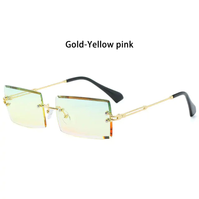 Rimless Small Rectangle Shades