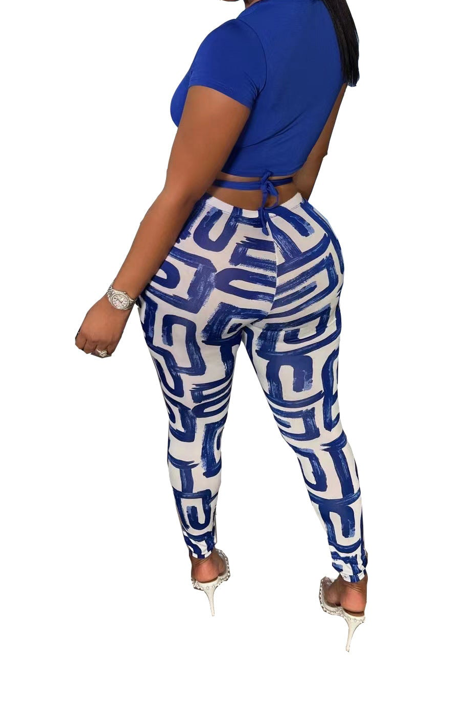 Amaze Me Short Sleeve & Legging Two-piece Set